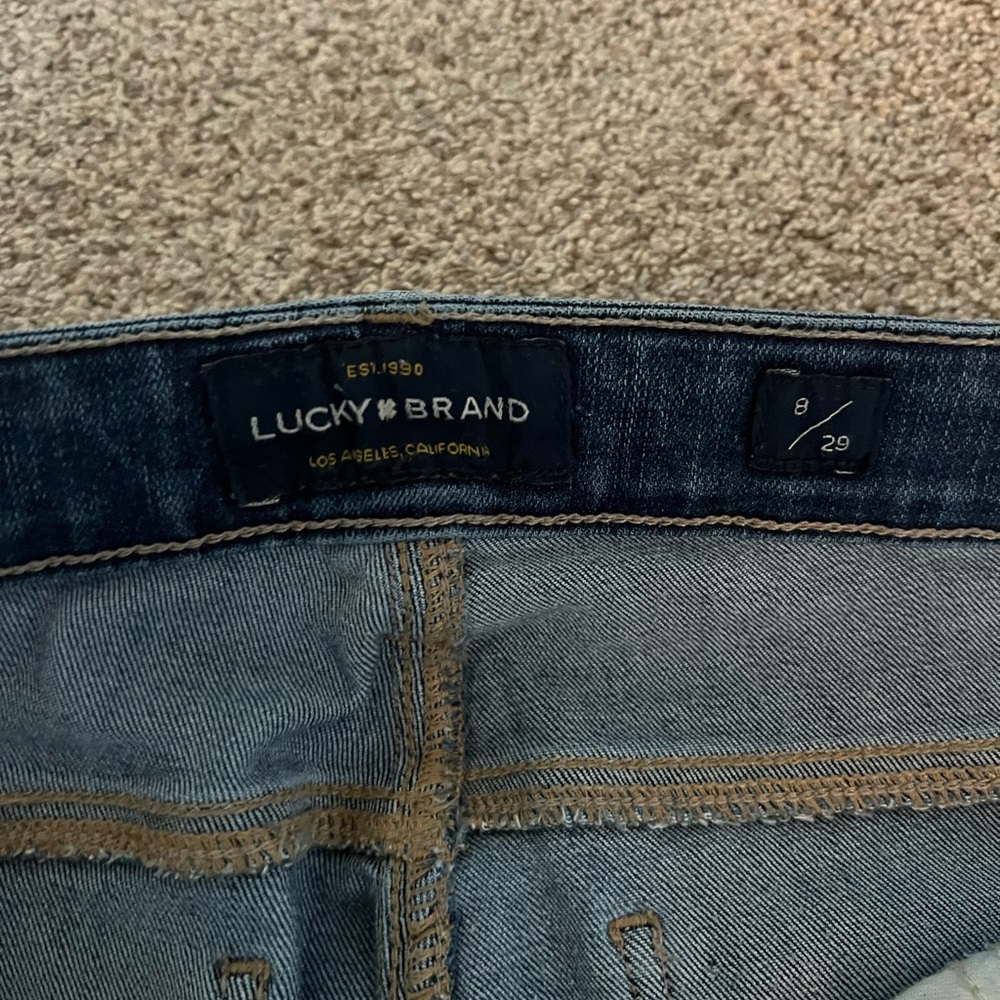 Lucky brand boot cut jeans, size 8/29